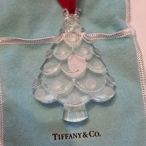 Tiffany & Co Crystal Christmas Tree Ornament